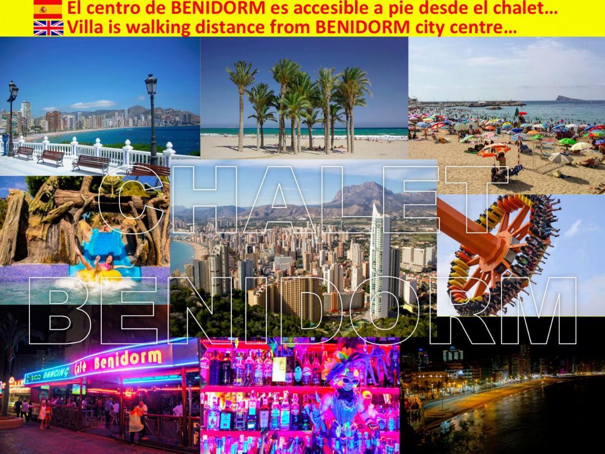 Villa Chaletbenidorm Bagian luar foto